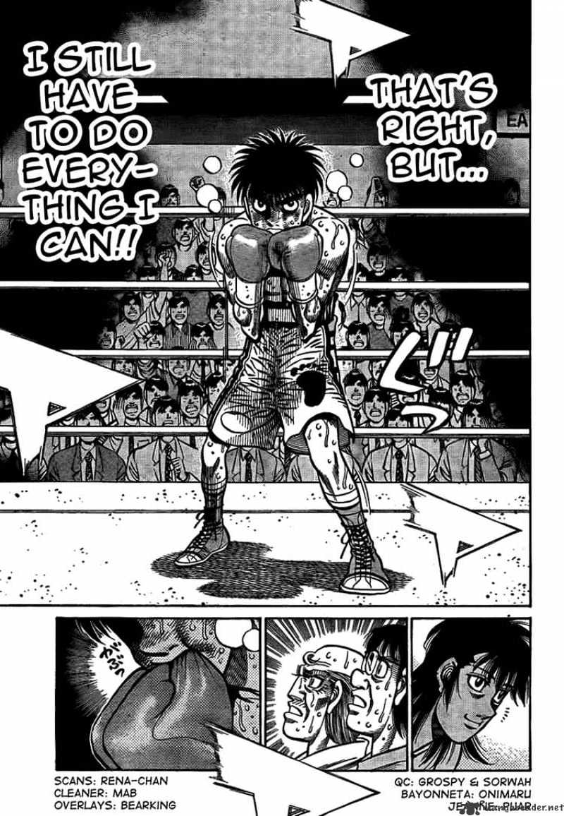 Hajime no Ippo: Fighting Spirit, Chapter 879 image 04